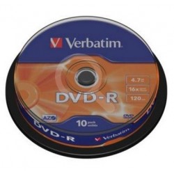 DVD VIRGEN BOBINA 10 VERBATIM