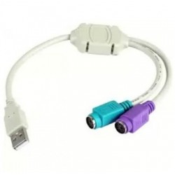 3GO CABLE CONVERSOR DE USB A PS2