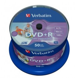 DVD VIRGEN BOBINA 50 VERBATIM